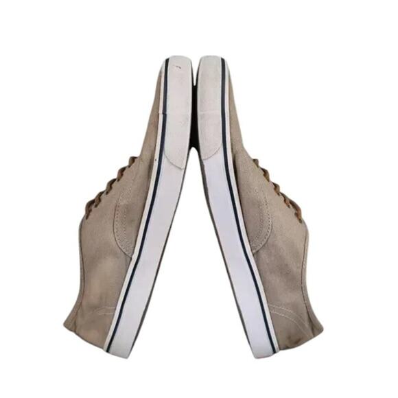 Levis Shoes Mens 11 Sneakers Lifestyle Casual Canvas Lace Up Brown Skate Style - Picture 9 of 12